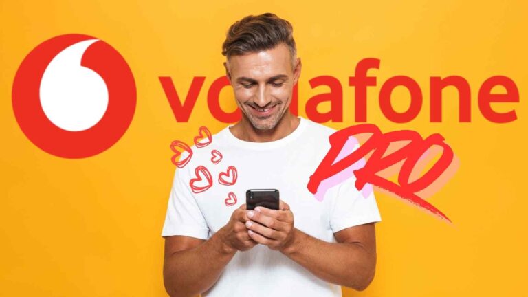 Vodafone PRO offre 250 Giga, 5G, minuti illimitati e servizi smart a 11,95€ al mese, anche in viaggio in Europa.