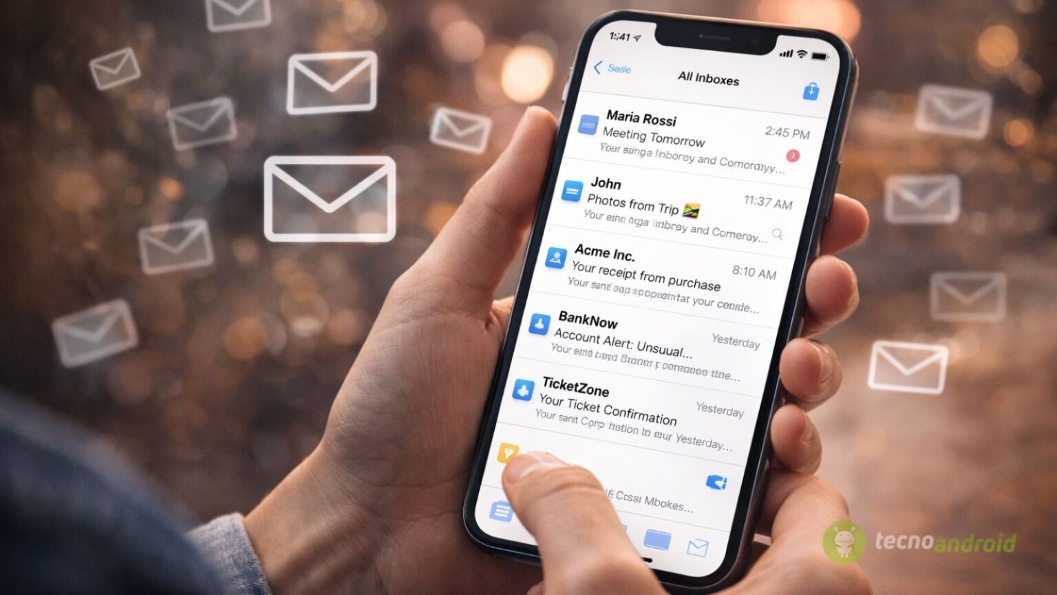 E-mail sullo smartphone: come tenere tutto in ordine senza perdere nulla