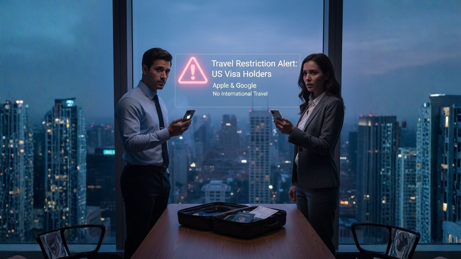 Apple e Google avvertono i dipendenti con visto negli USA: no viaggi all’estero