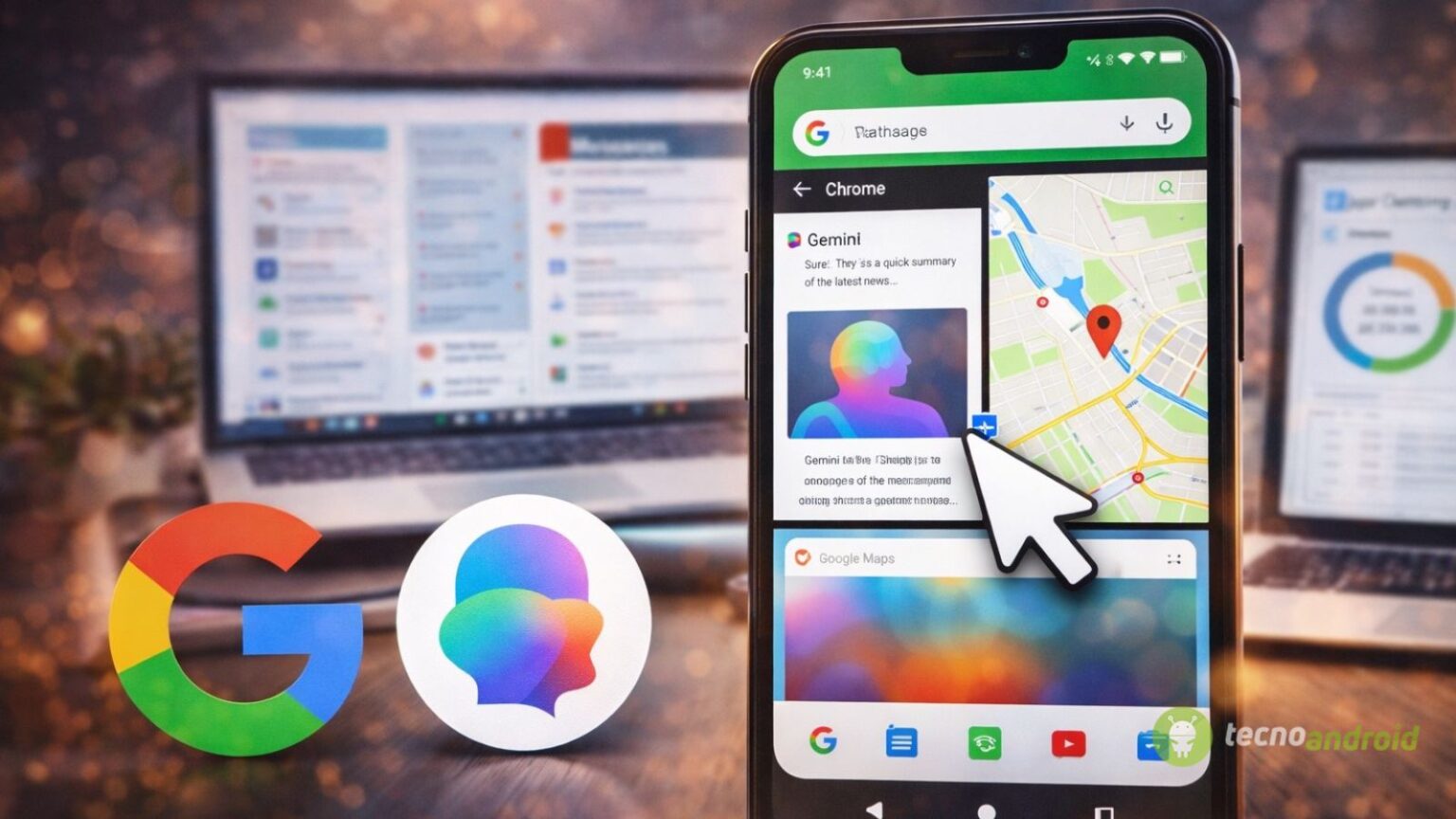 Google punta a rivoluzionare il multitasking Android grazie a Gemini