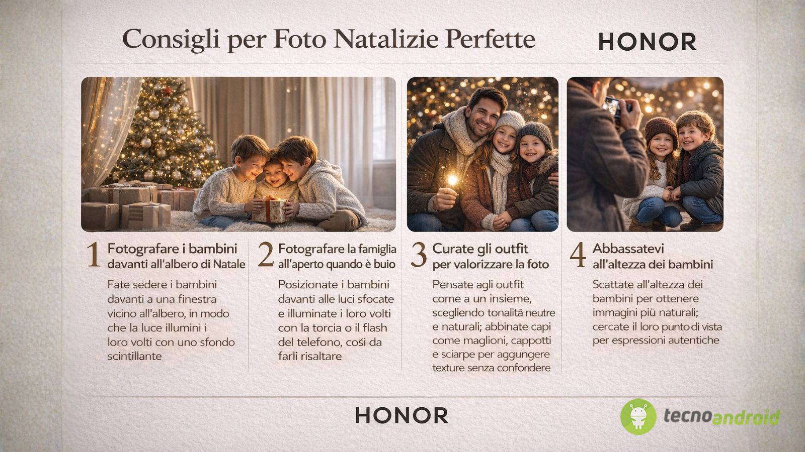 HONOR MAGIC 8 Pro campagna fotografia AI natale consigli HONOR MAGIC 8 Pro campagna fotografia AI natale consigli