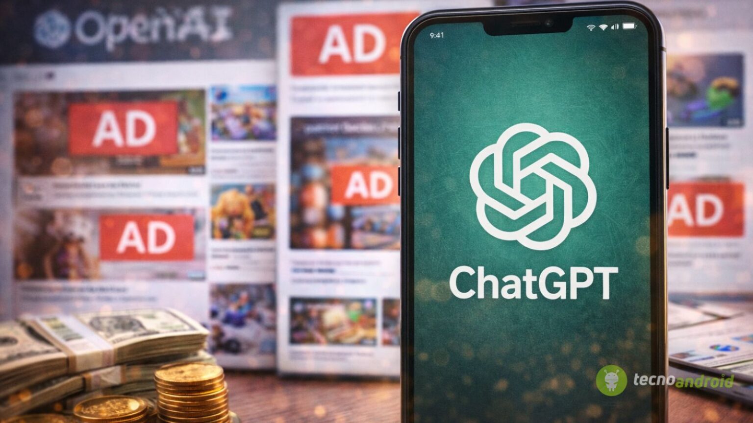 ChatGPT valuta la pubblicità come leva per monetizzare gli utenti free