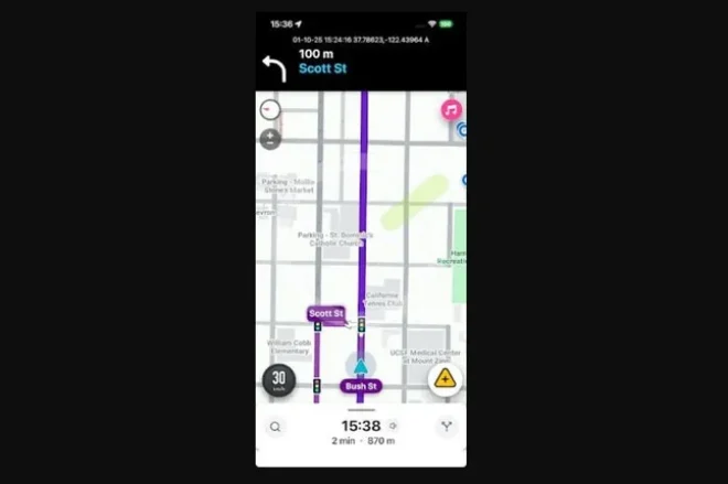 Waze semafori test Waze semafori test