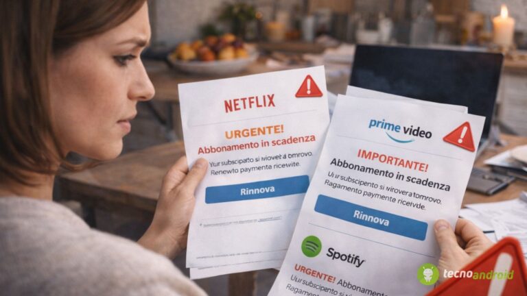 Truffa dei falsi rinnovi di abbonamenti digitali: ecco come funziona