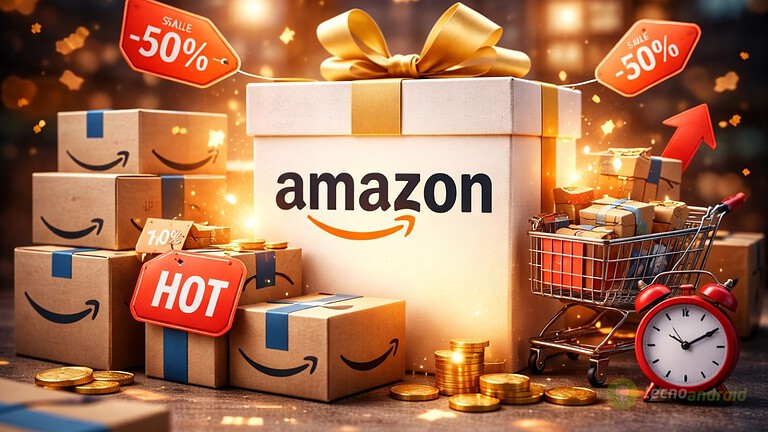 Amazon: fine anno con i botti tech, le offerte con il 60% di sconto
