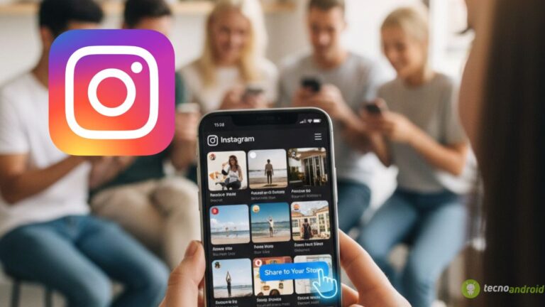 Instagram condivisione storie