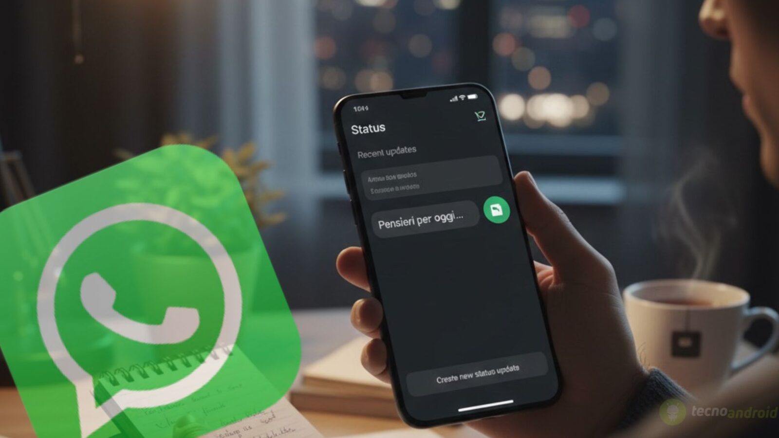 WhatsApp Beta per Android: salvataggio e bozze per gli aggiornamenti di stato