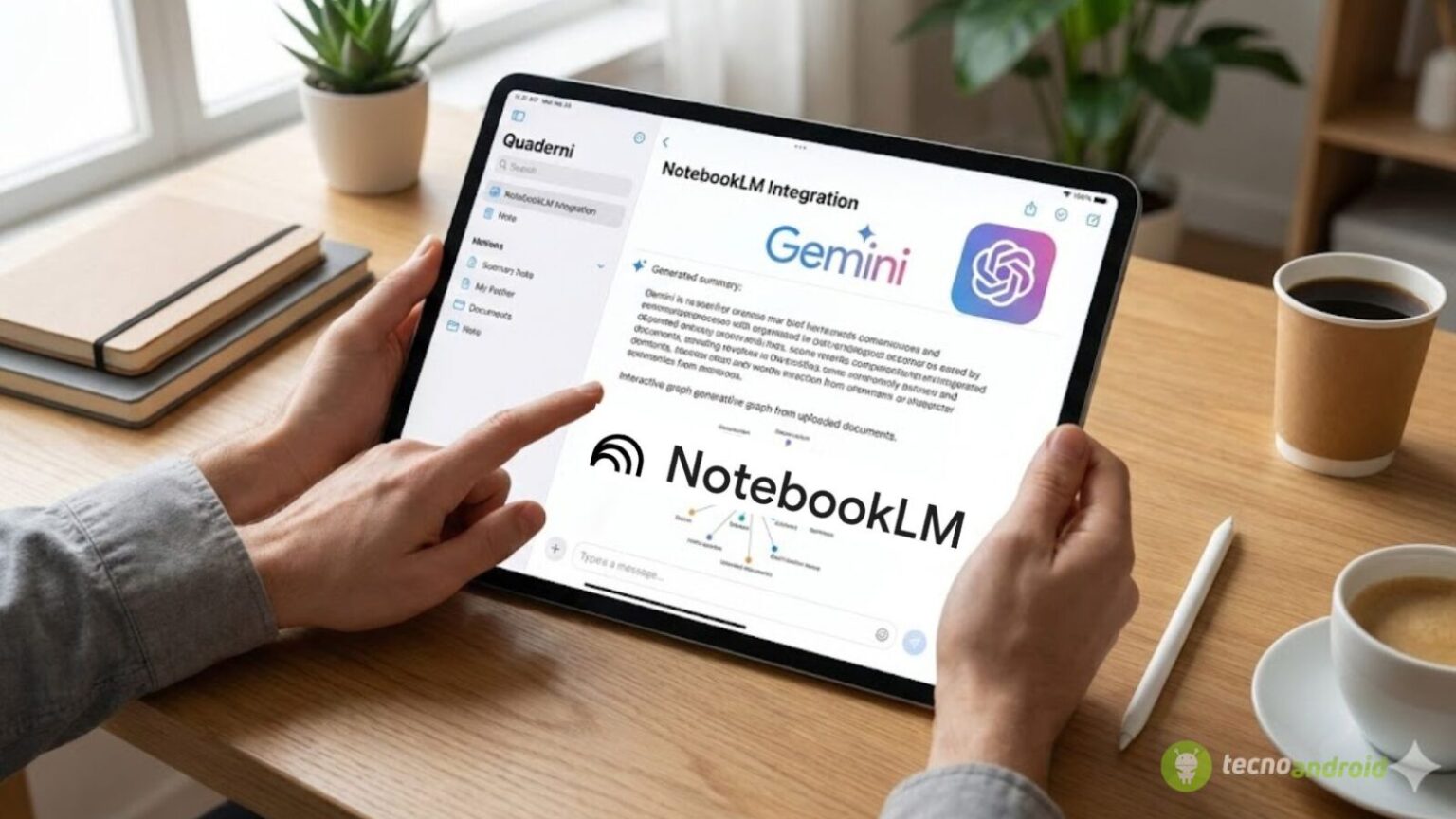 Gemini: l’integrazione con NotebookLM porta una grande novità per Quaderni