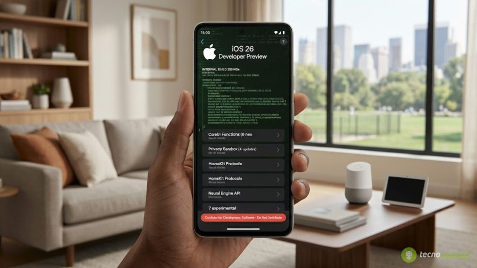 Apple, iOS 26: quante funzioni ancora in sviluppo, le svela una build interna