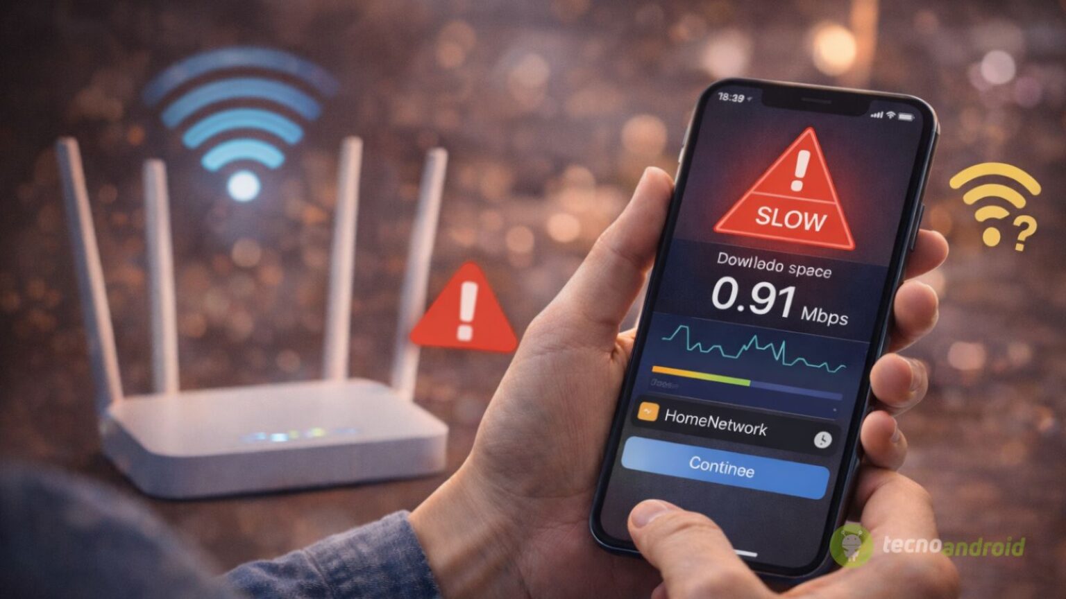 Wi-Fi di casa lento: perché succede anche con una buona connessione