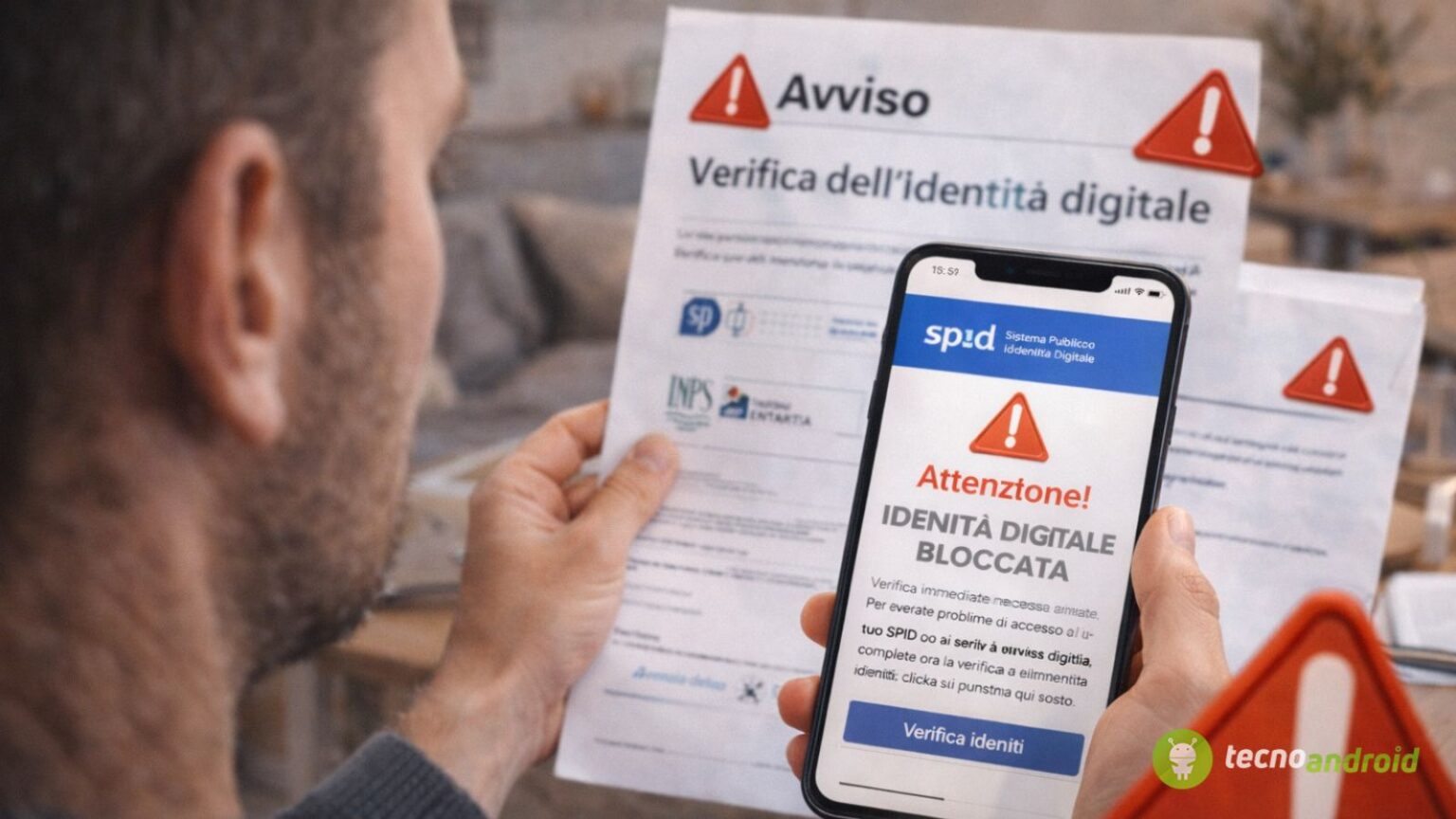 Truffa della falsa verifica dell’identità digitale prende di mira SPID e servizi pubblici