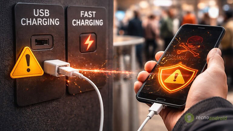 Colonnine USB pubbliche e ricariche rapide: il rischio nascosto per smartphone e dati