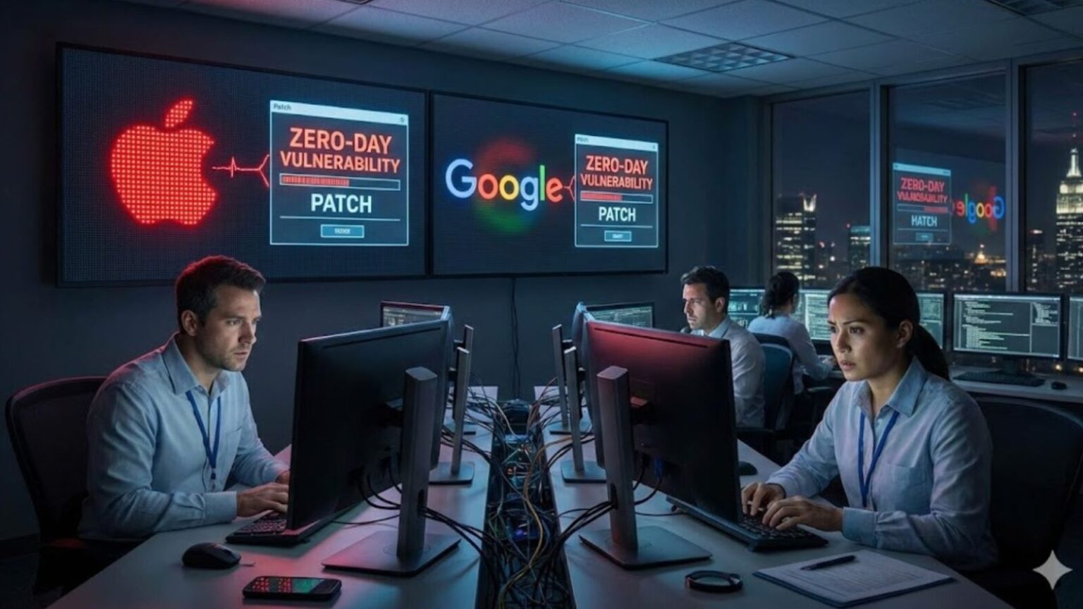 Apple e Google: aggiornamenti urgenti contro vulnerabilità zero-day mirate