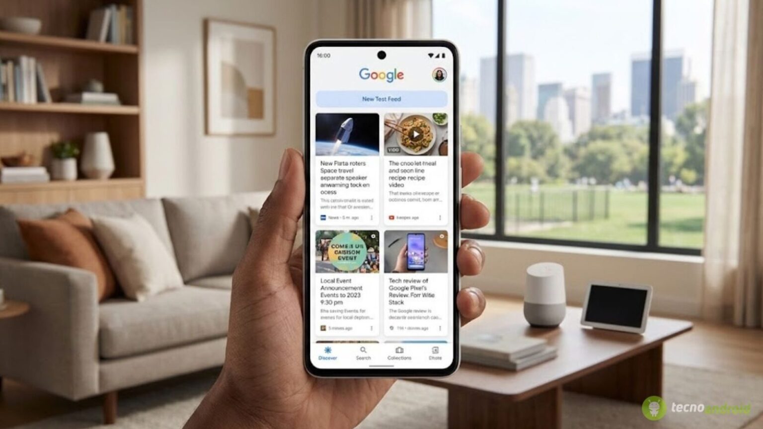 Google Discover: test in corso per un feed davvero su misura
