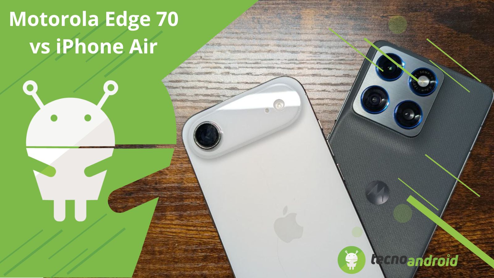 copertina motorola edge 70 vs iPhone Air copertina motorola edge 70 vs iPhone Air