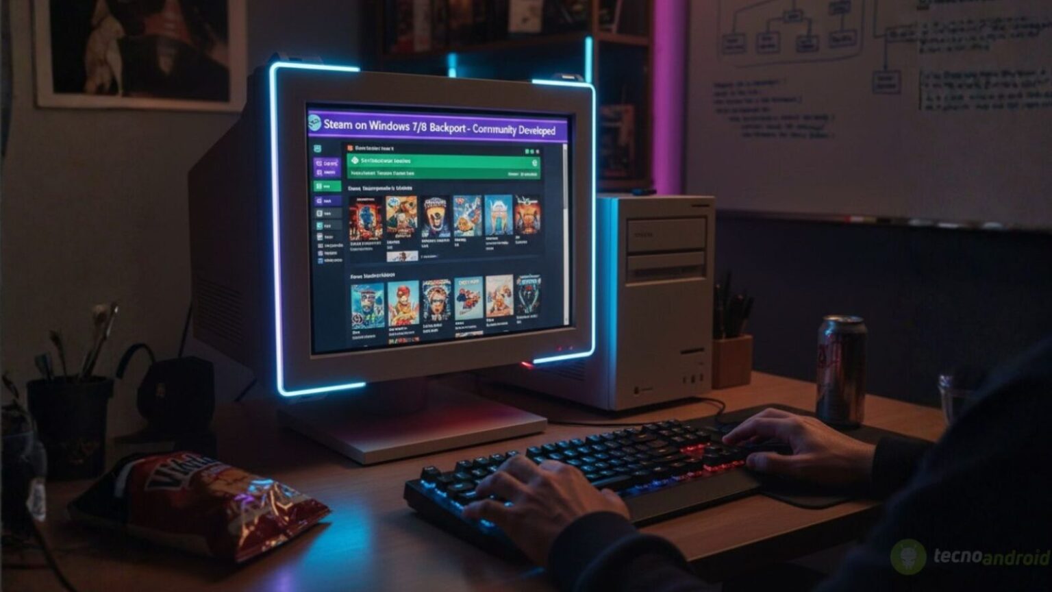 Steam torna a funzionare su Windows 7 e 8 grazie a un backport sviluppato dalla community