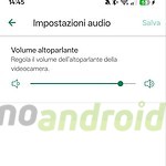 blink - immagine 27 Impostazioni audio della videocamera su TecnoAndroid, consentendo di regolare facilmente il volume dell'altoparlante per un'esperienza audio ottimale. Perfetto per monitorare ambienti e garantire audio di qualità nei video da smartphone.