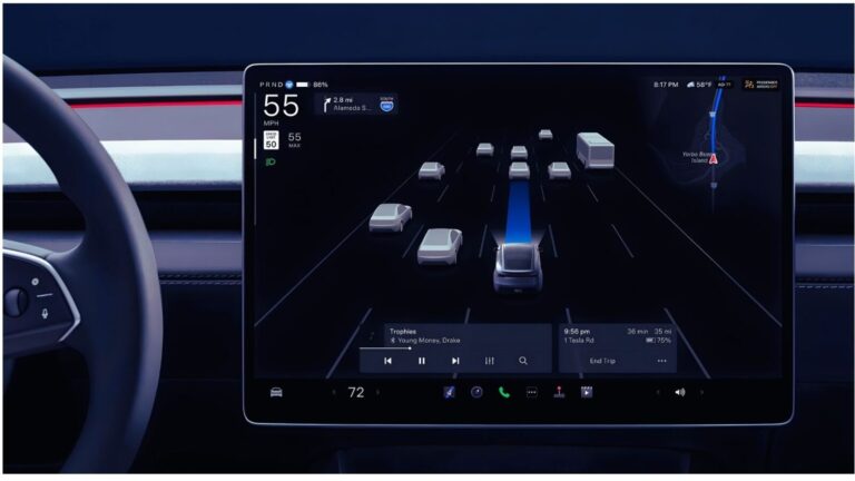 Schermo touch di alta qualità con interface avanzata.