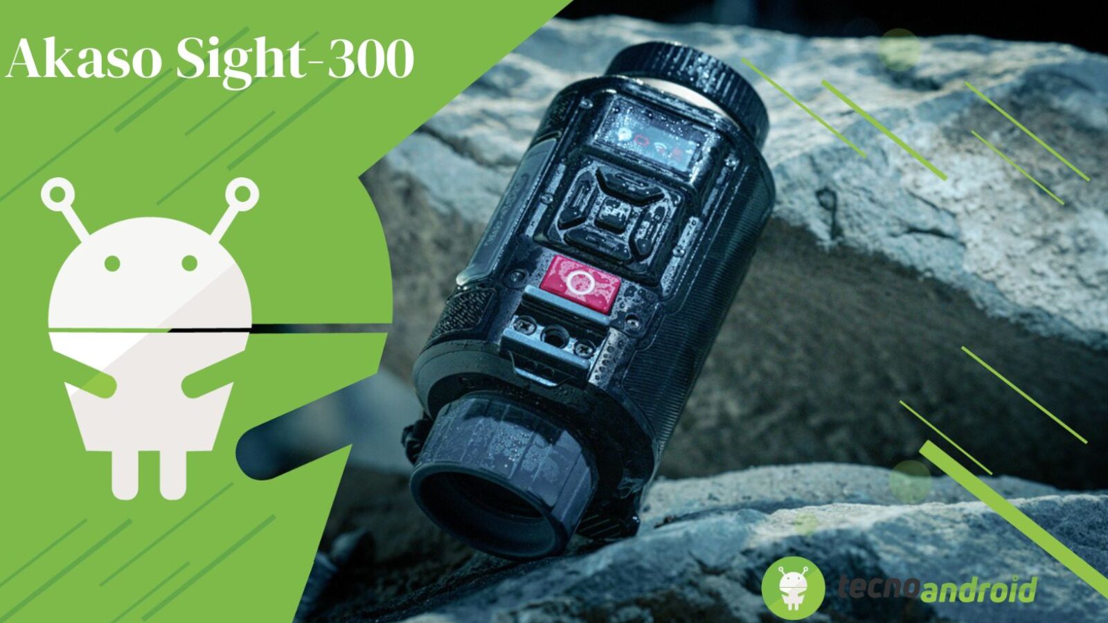 Akaso Sight-300: visore notturno con AI che costa poco e con risoluzione 4K – Recensione