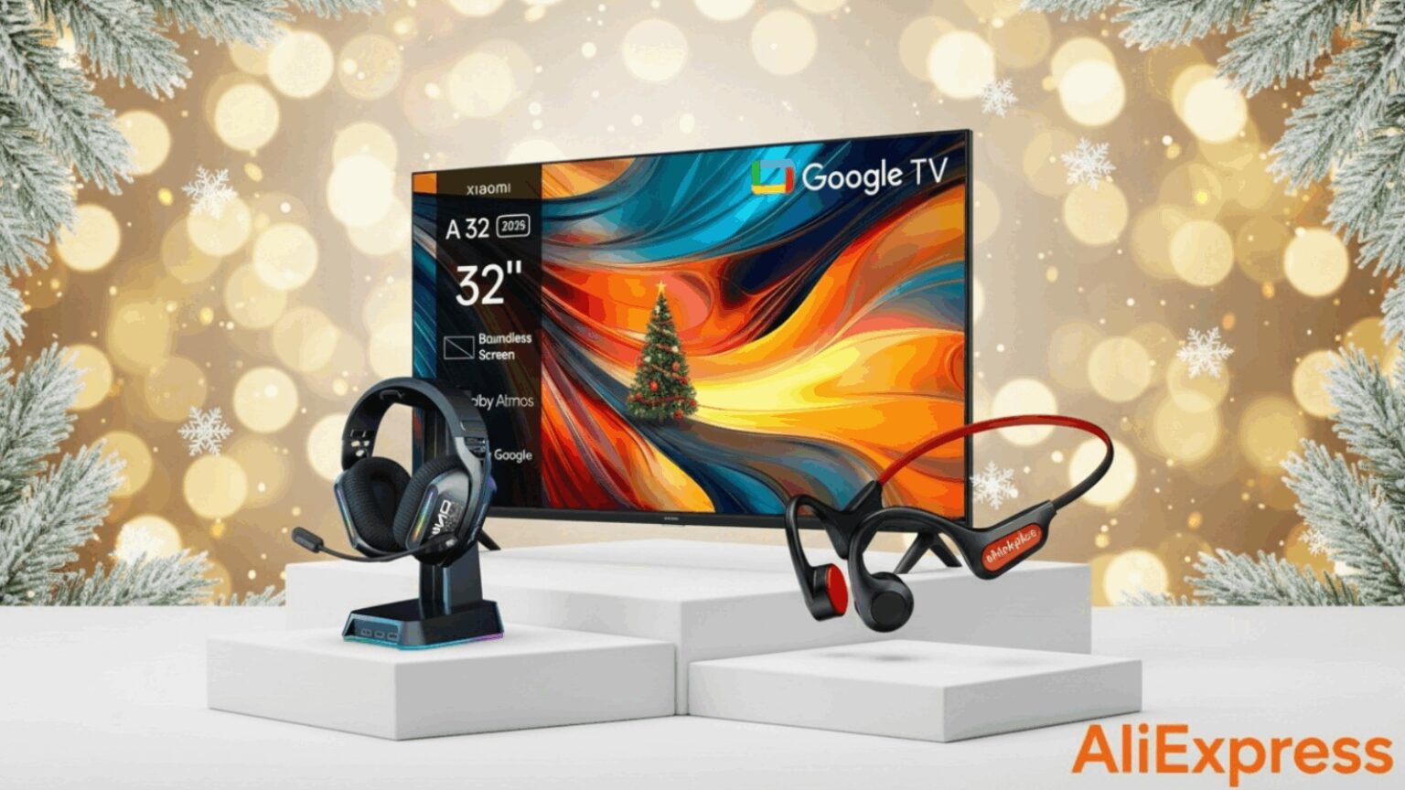AliExpress sfida il mercato Xiaomi TV cuffie wireless ONIKUMA e Lenovo oltre il % di sconto