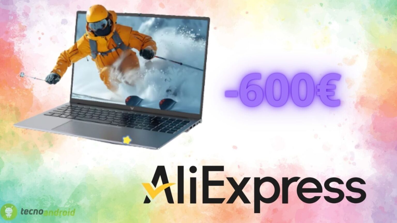 AliExpress lancia uno sconto di 600 euro su questo notebook