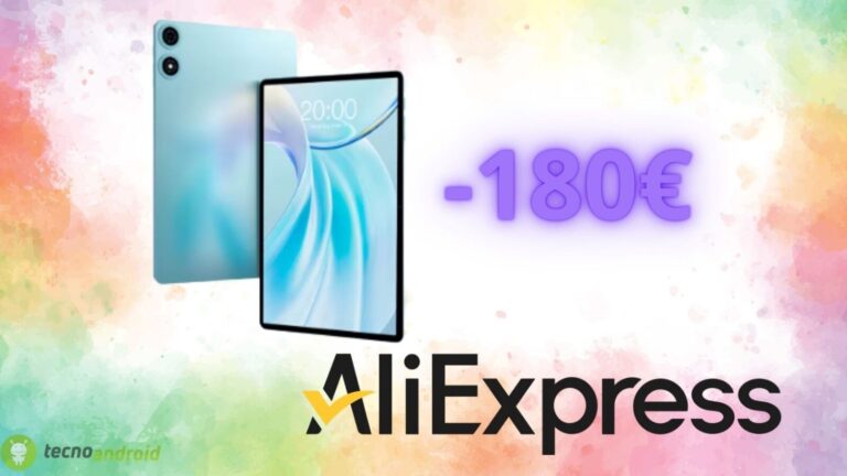 AliExpress, che occasione per il tablet Teclast P50: sconto di 186 euro