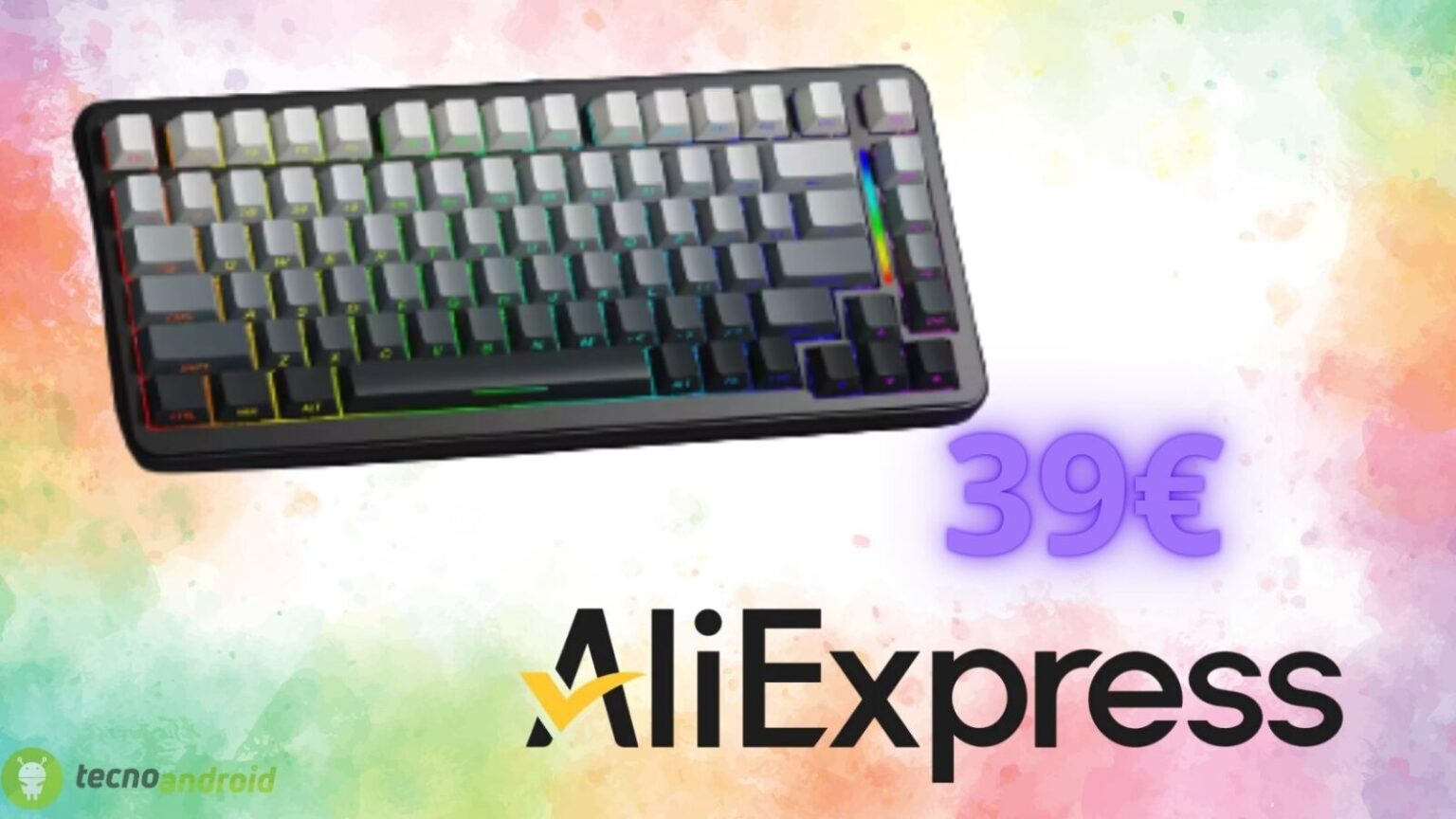 Tastiera da gaming con sconto del 55%: l'offerta shock di Natale di AliExpress