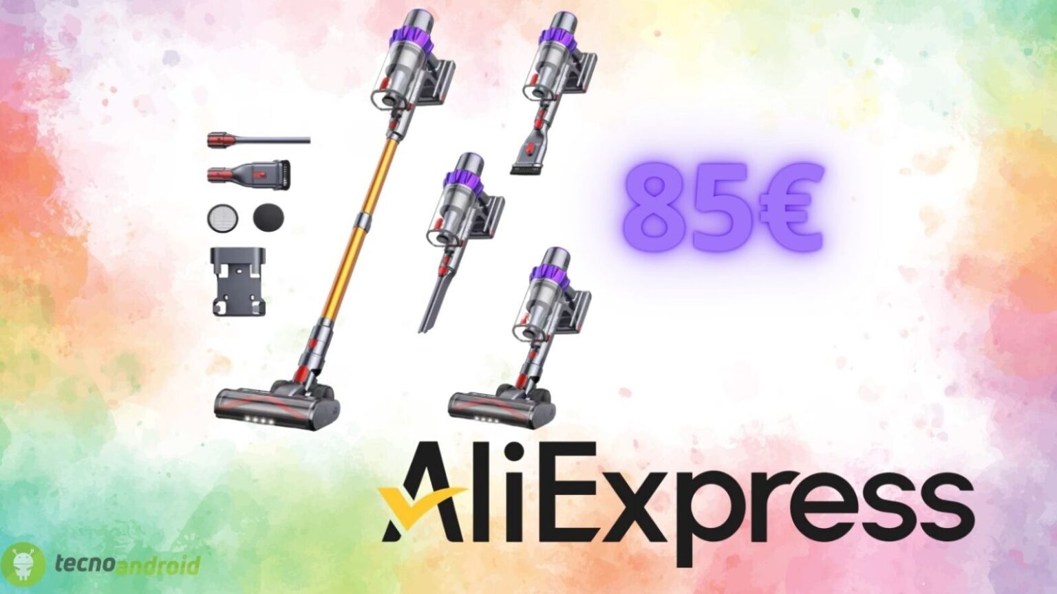 AliExpress da pazzi: l'aspirapolvere senza fili costa solo 85 euro