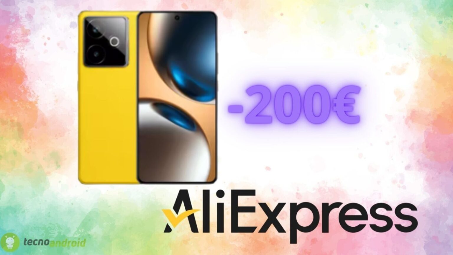 Realme GT 7T: il prezzo di ALIEXPRESS è tra i più bassi di sempre