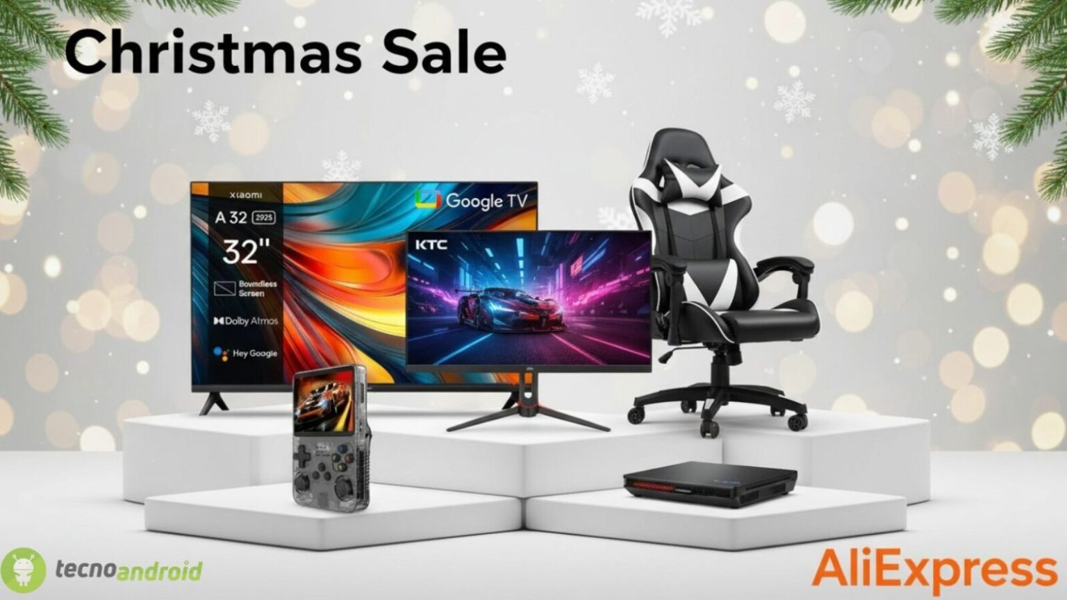 Aliexpress Christmas Sale rinnova l'ufficio con sconti oltre il %