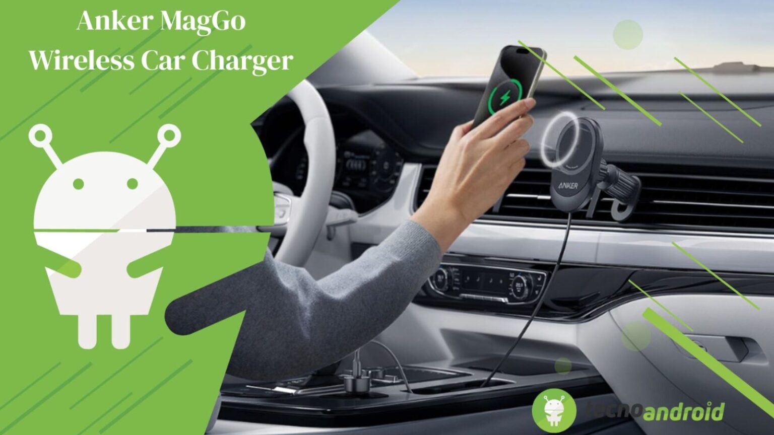 Anker MagGo Wireless Car Charger ()