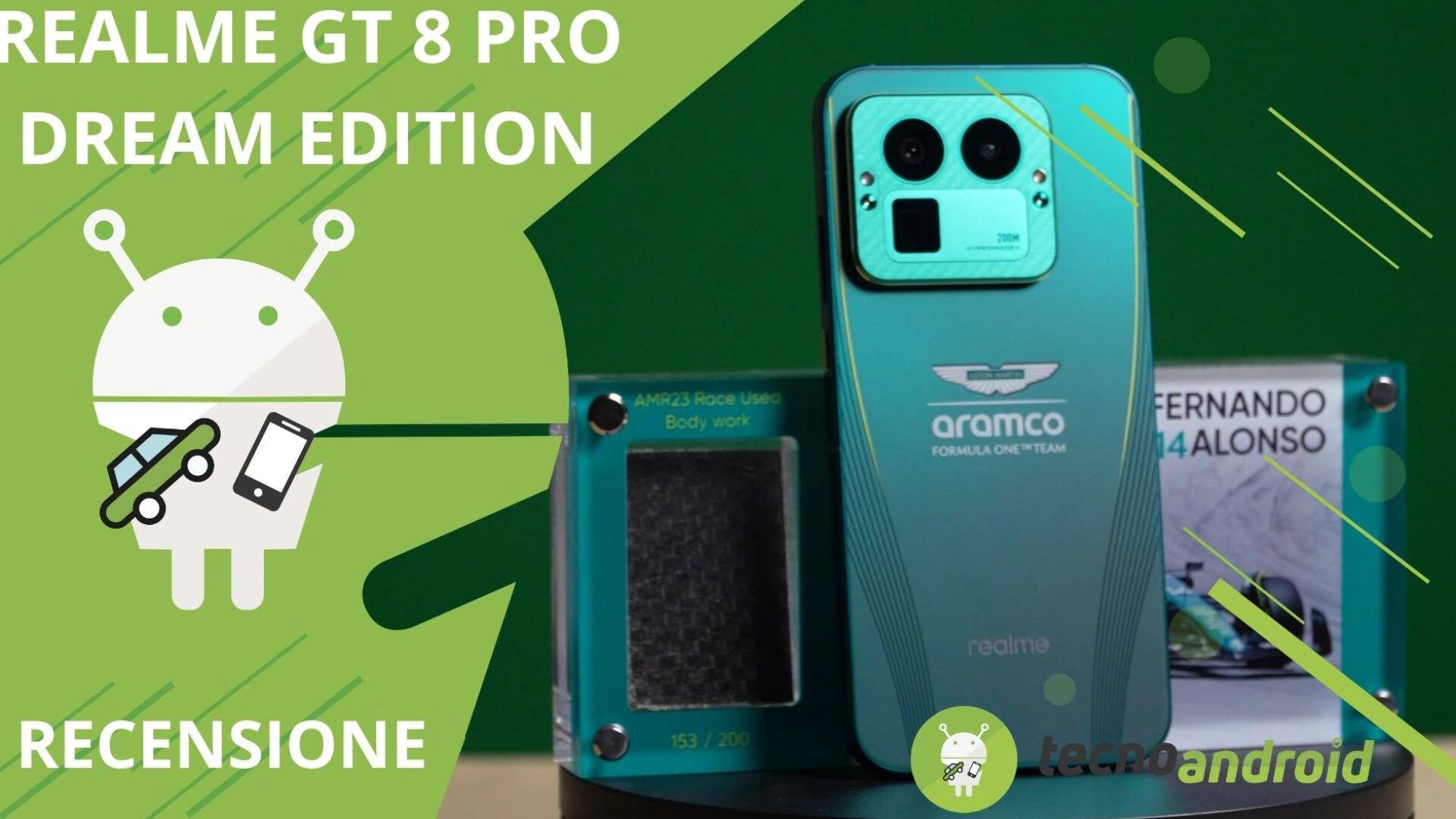 Realme GT 8 Pro Dream Edition: design UNICO per gli appassionati di F1 Aston Martin