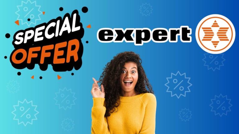 expert. Immagine promozionale di offerte e sconti su dispositivi tecnologici, con un'esperta che segnala le migliori promozioni su smartphone e gadget, ideale per restare aggiornati sulle offerte TecnoAndroid.