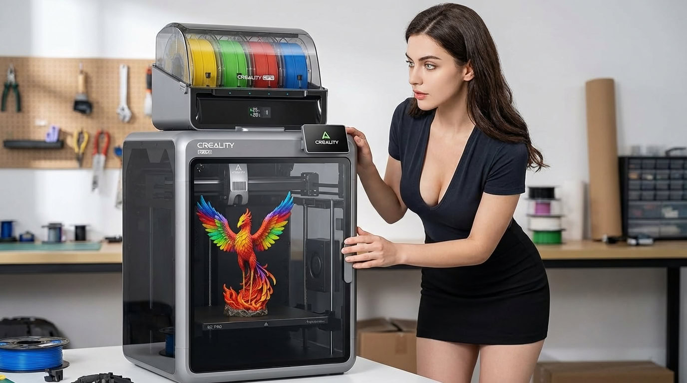 Creality K2 Pro Combo: l’alternativa con AI alla Bambu Lab per la stampa 3D multicolore – Recensione
