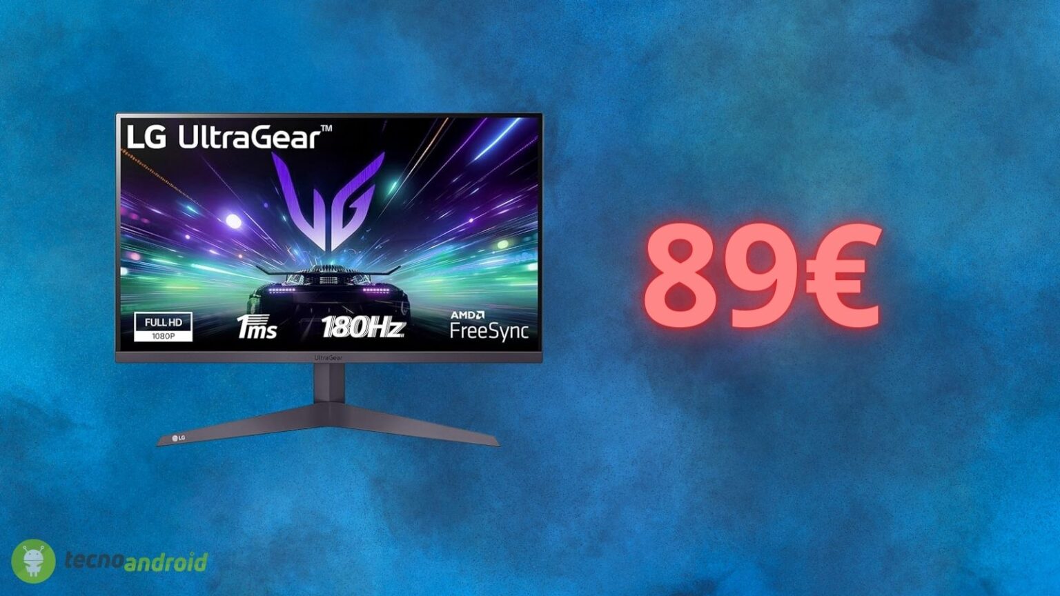 Amazon shock con lo sconto di oggi sul monitor da gaming LG UltraGear