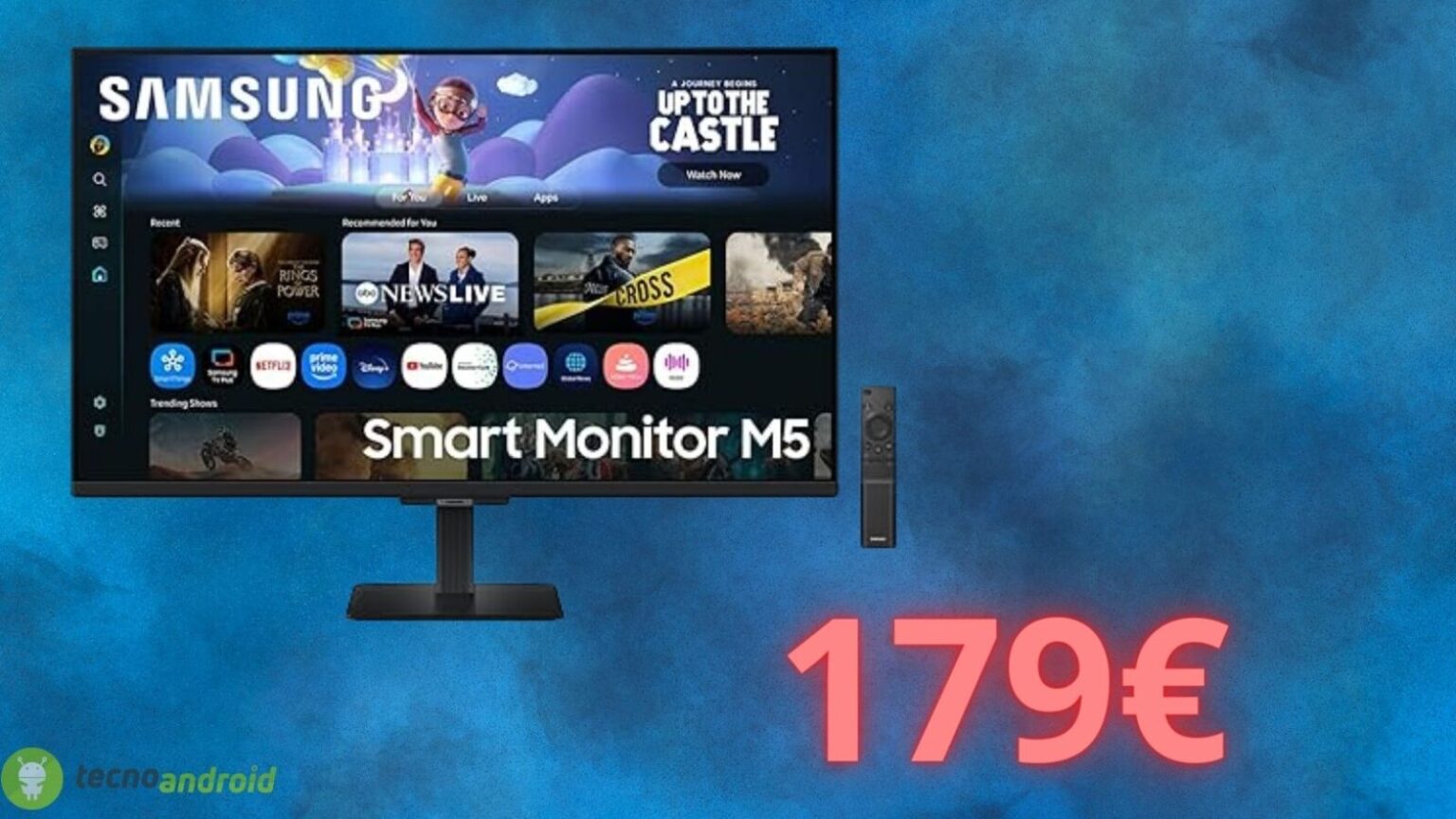 Samsung Smart Monitor in OFFERTA del 40% solo oggi su Amazon