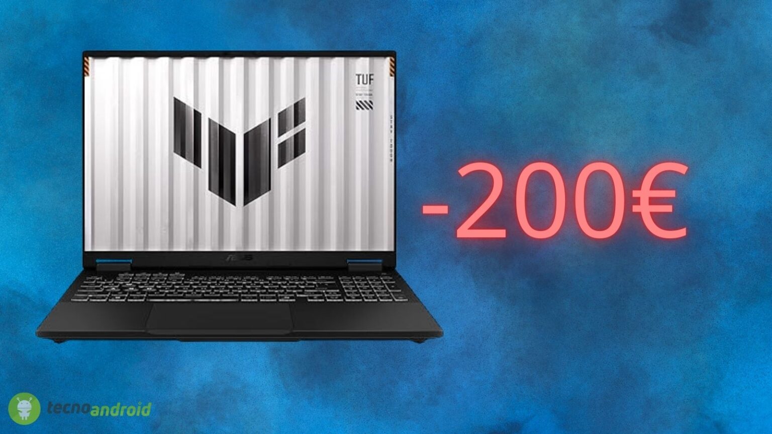 Notebook da gaming ASUS TUF in promozione FOLLE su Amazon
