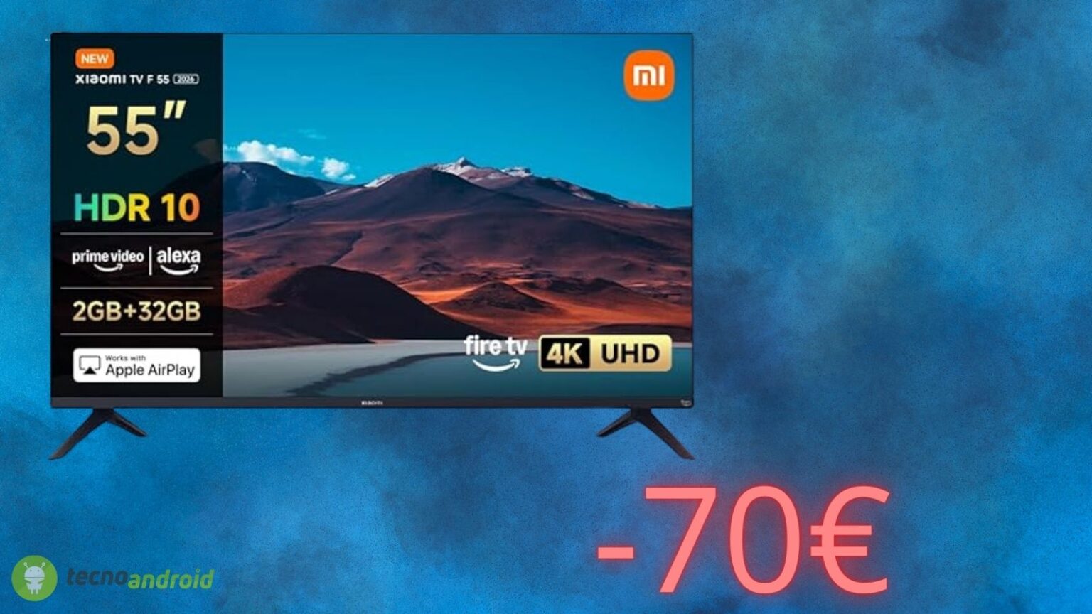 Amazon da impazzire: la Xiaomi TV F ha un prezzo MAI VISTO