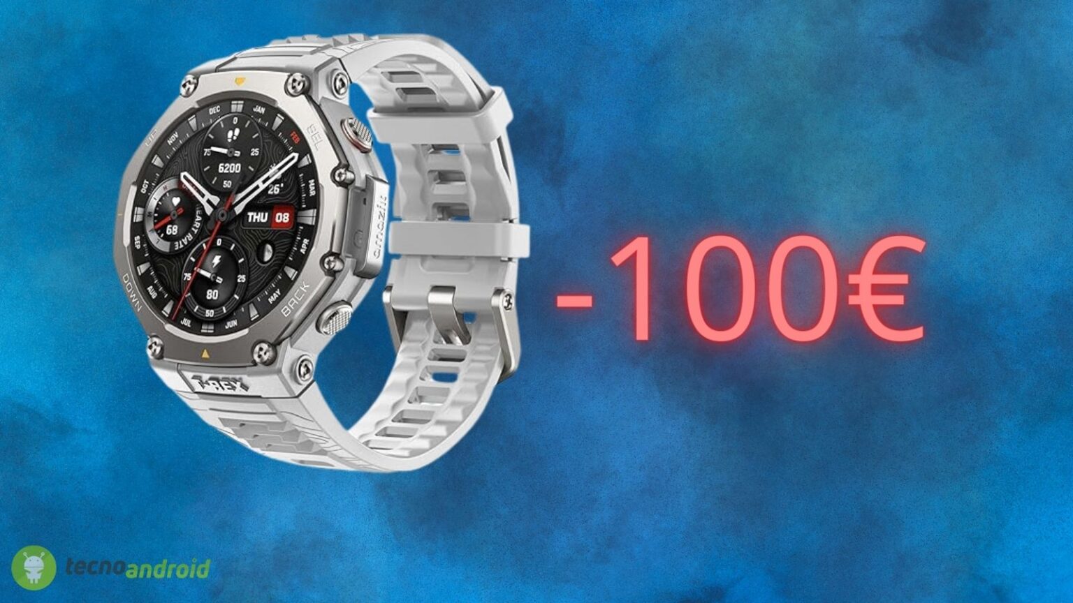 Amazfit T-Rex 3: la promozione Amazon che lo sconta di 100 euro