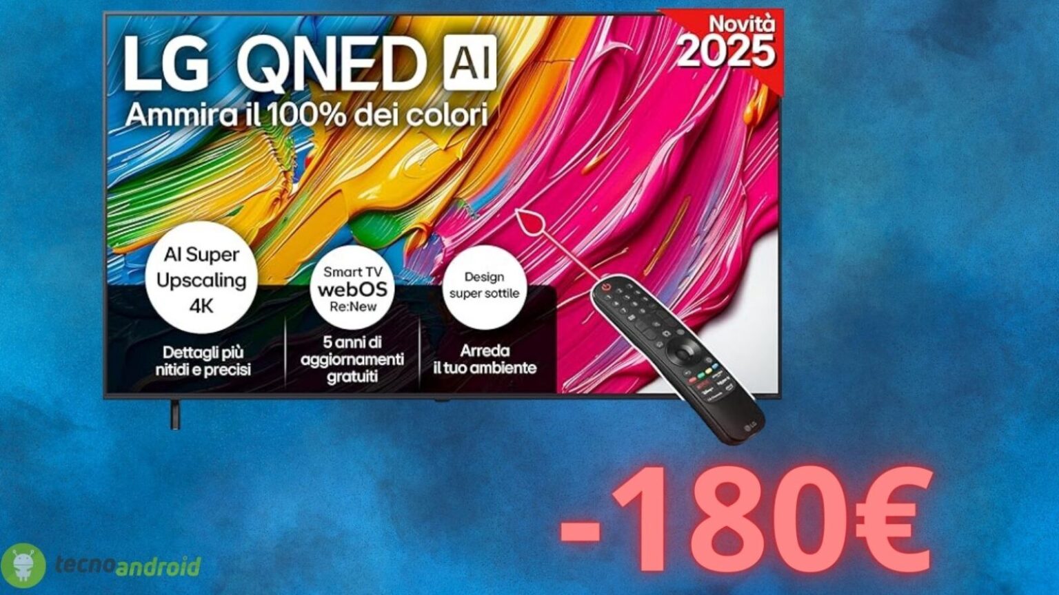Amazon, l'offerta sulla smart TV LG è davvero da URLO