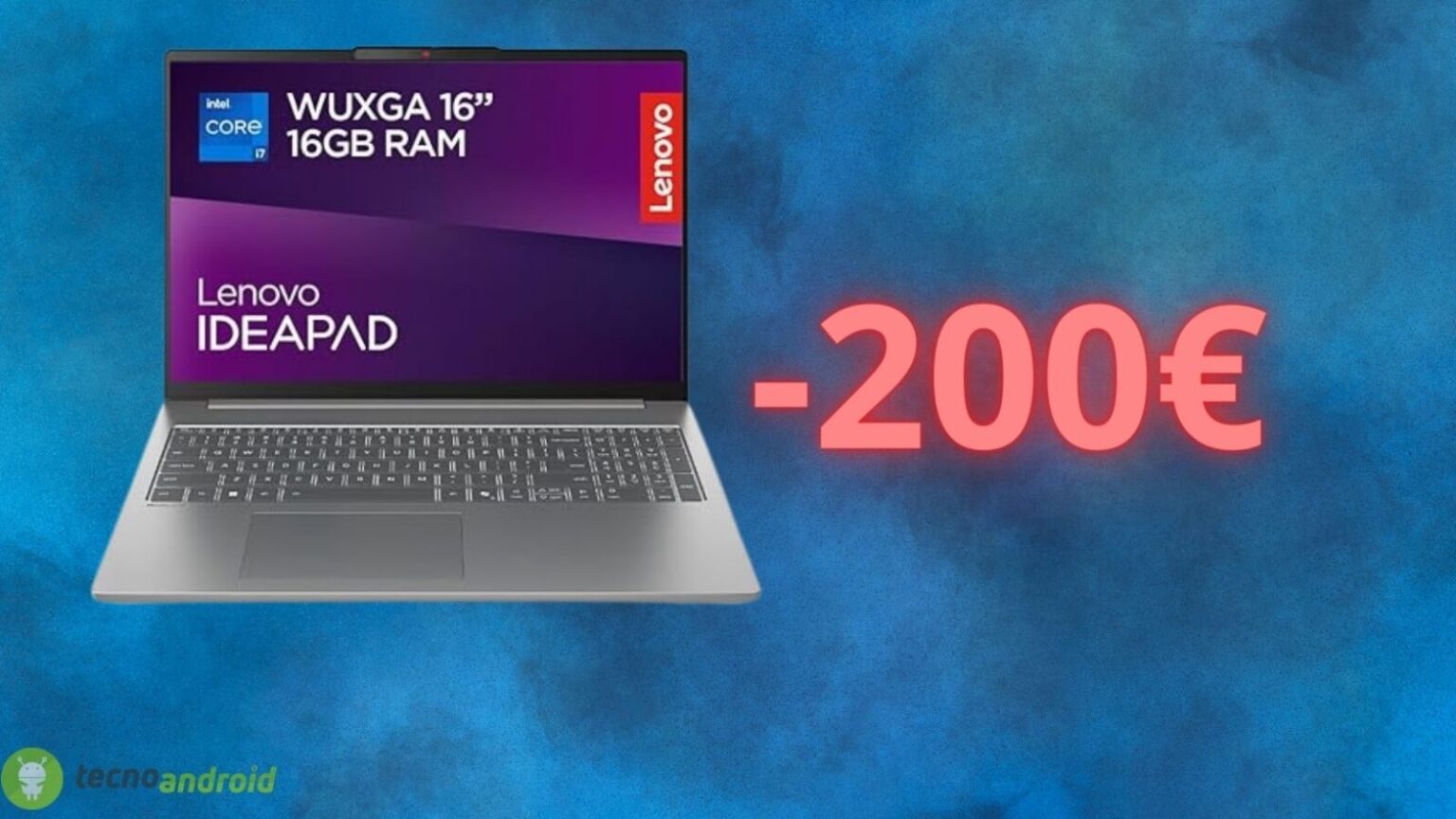 Notebook LENOVO in sconto di 200 euro su Amazon: l'offerta da NON PERDERE