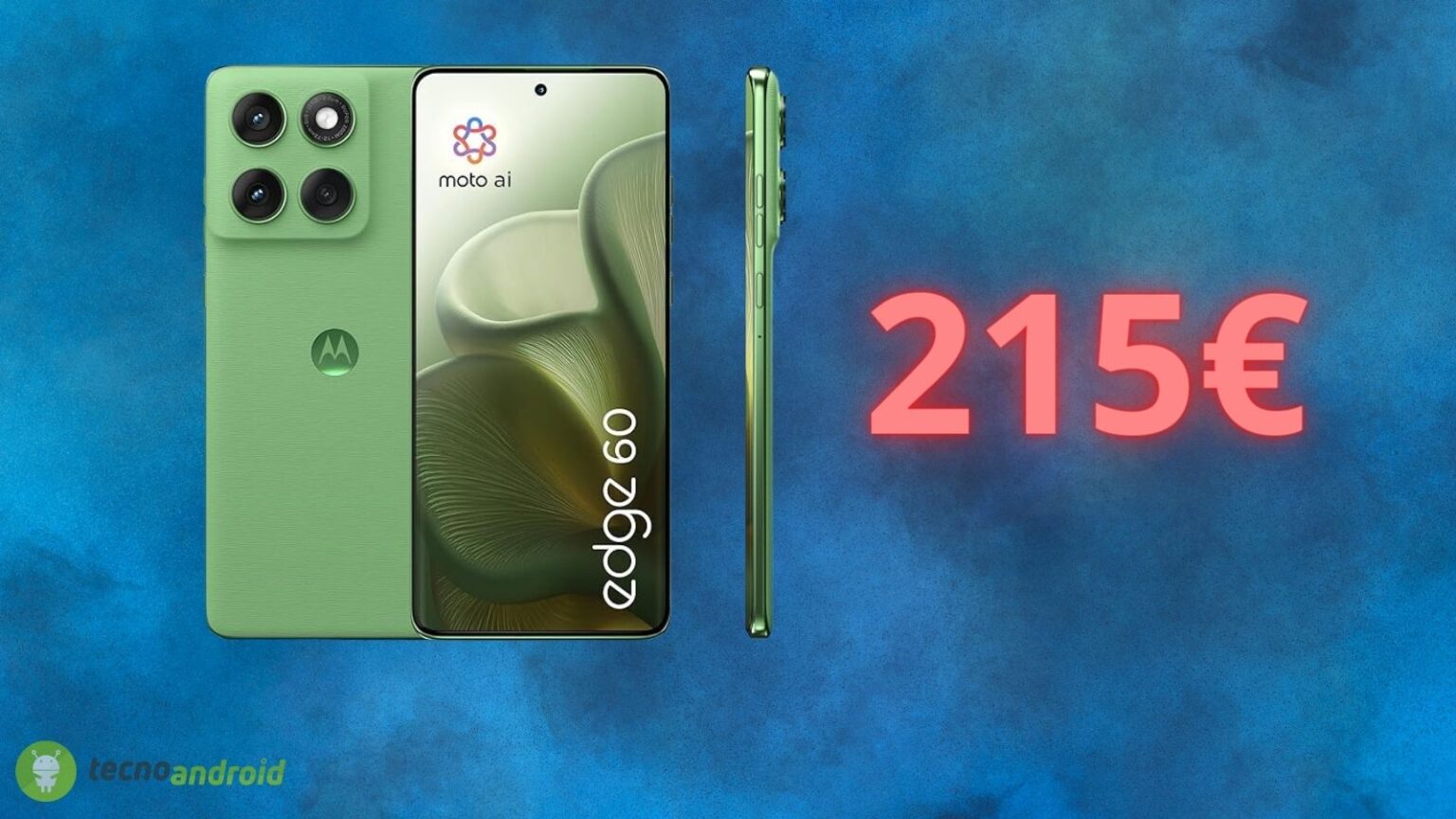 Amazon è INCREDIBILE: il prezzo di Motorola Edge 60 CROLLA oggi