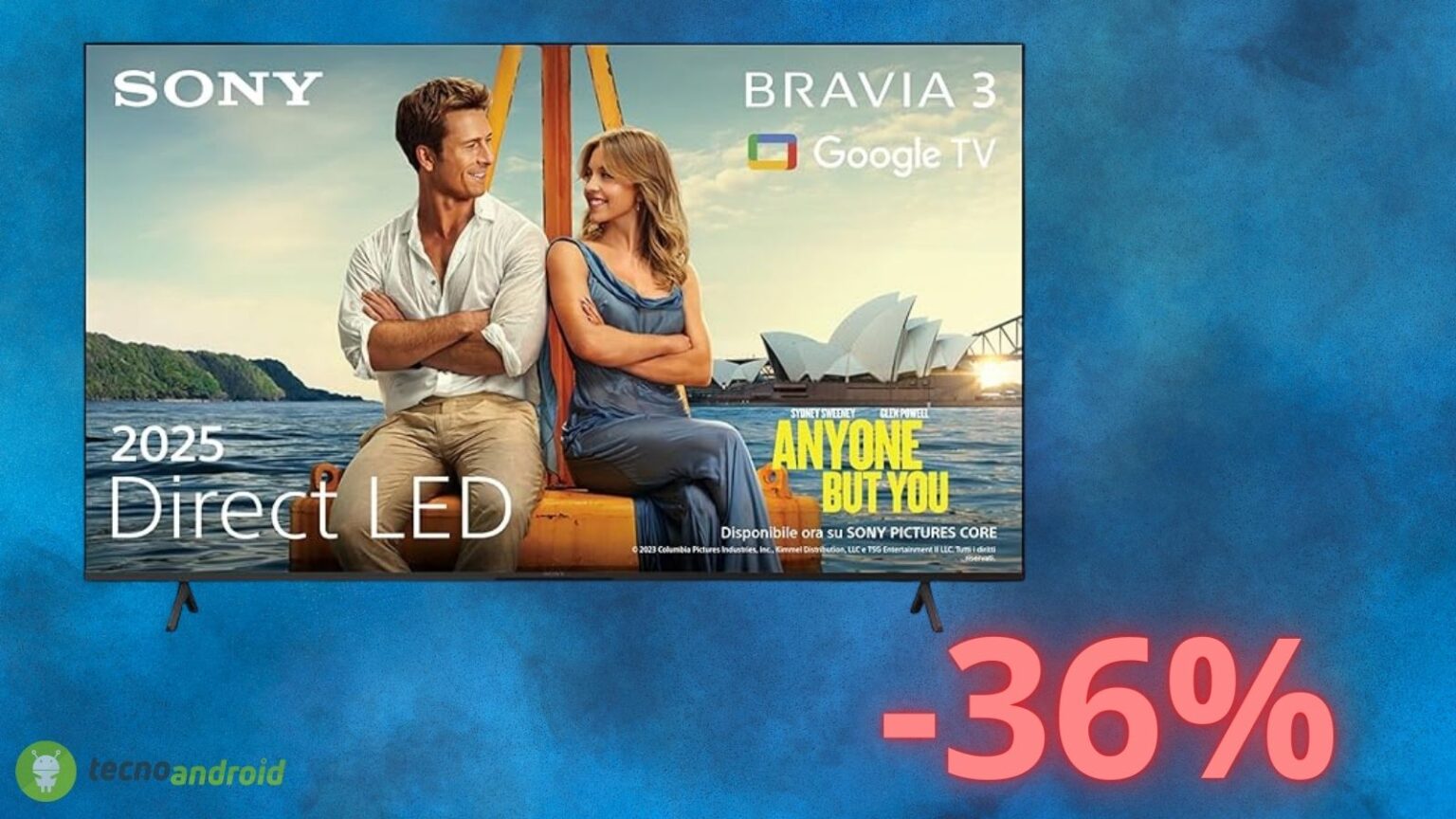 Amazon IMPAZZISCE con lo sconto sulla smart TV Sony Bravia 3