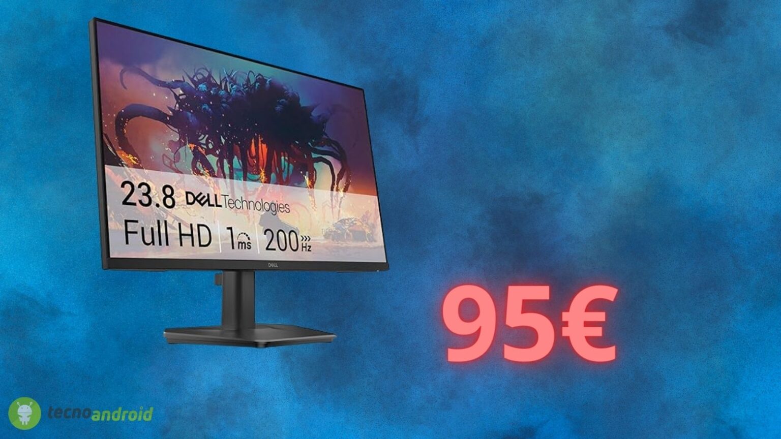 Monitor DELL a meno di 100 euro su Amazon: gaming di alto livello a basso prezzo