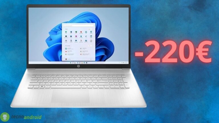Amazon SHOCK: lo sconto folle è sul notebook HP