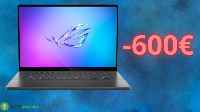 Notebook ASUS ROG Zephyrus G16 in sconto di 600 euro su Amazon