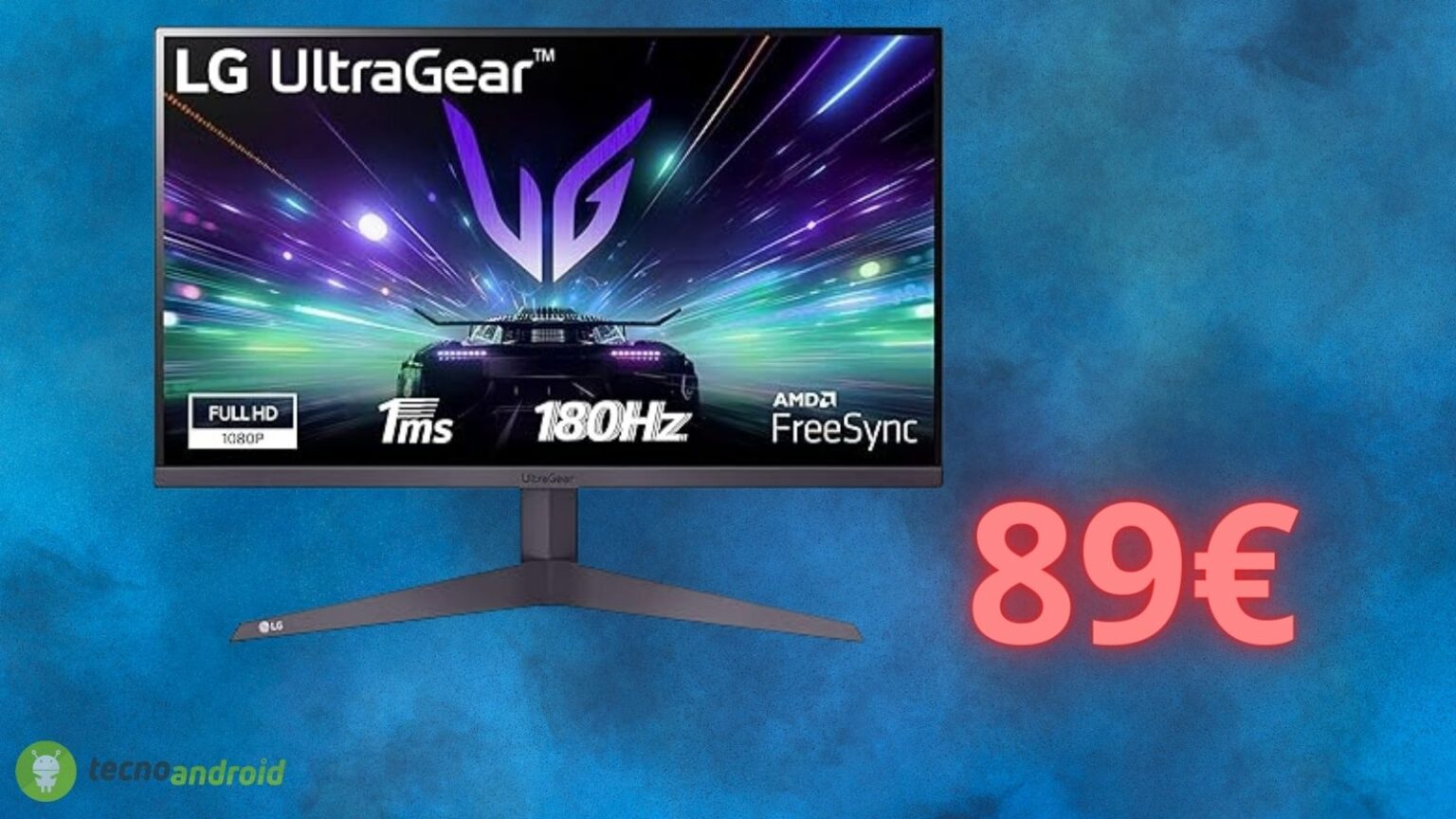 Monitor LG in sconto su Amazon: costa solo 89 euro