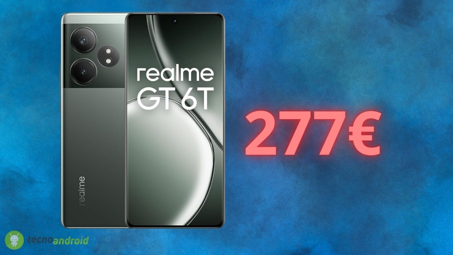 Amazon SHOCK: lo sconto sul Realme GT 6T è da IMPAZZIRE