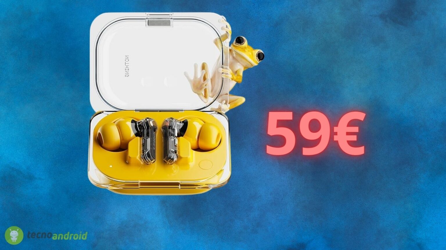 Amazon SPEZZA il prezzo delle Nothing Ear (a): le cuffiette costano pochissimo