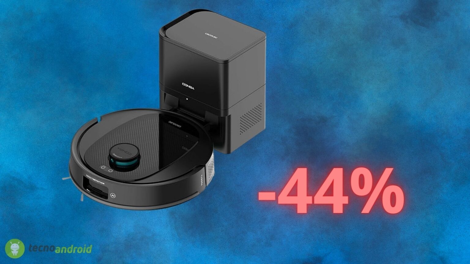 Amazon ABBASSA del 44% il prezzo del robot aspirapolvere di Cecotec